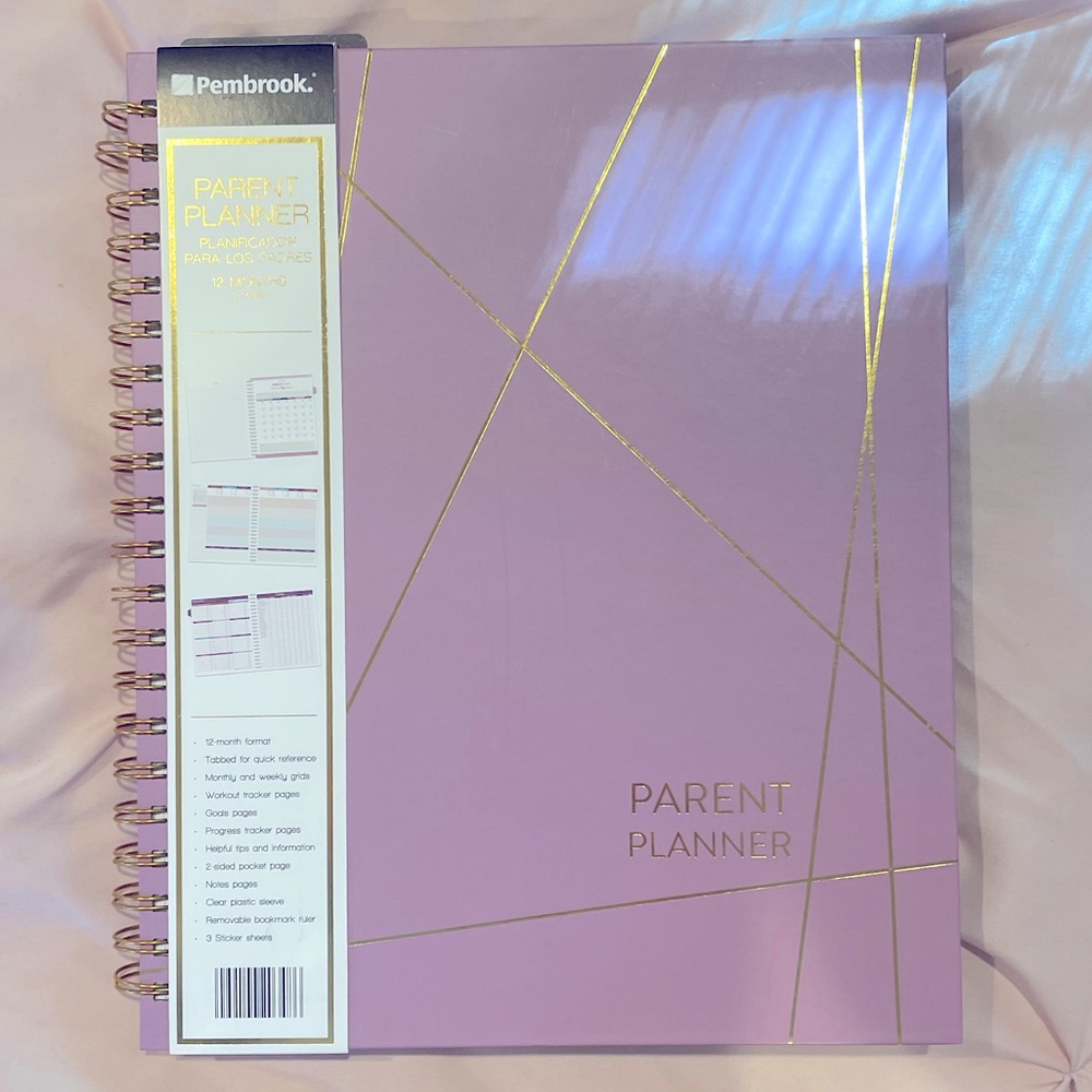 12 months parent planner